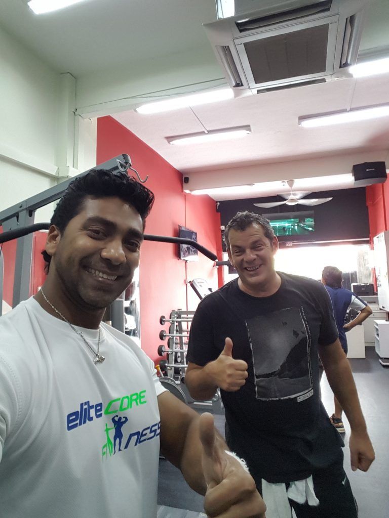 Don with client 5