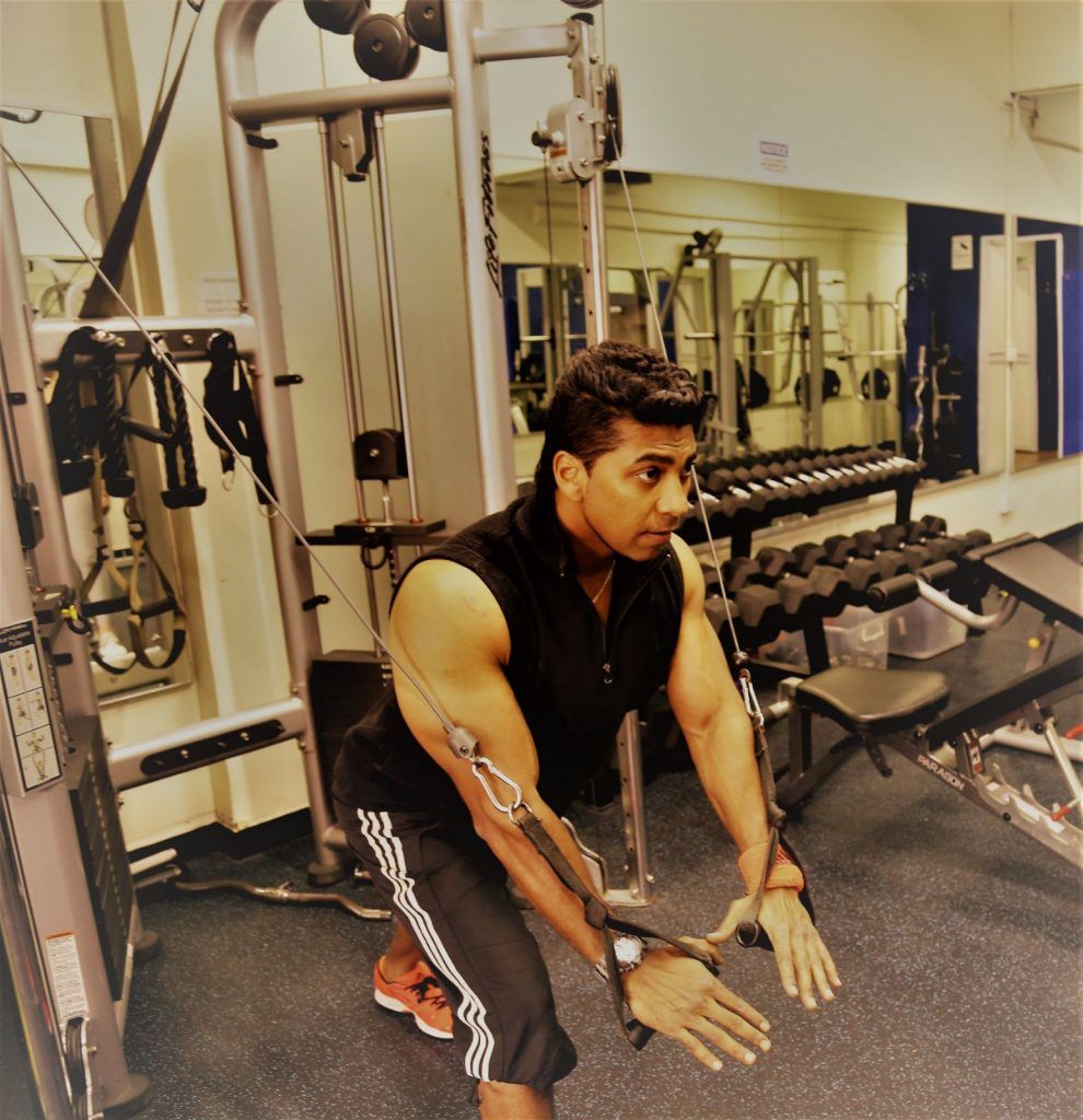 DONN WORKING OUT LIKE A BEAST